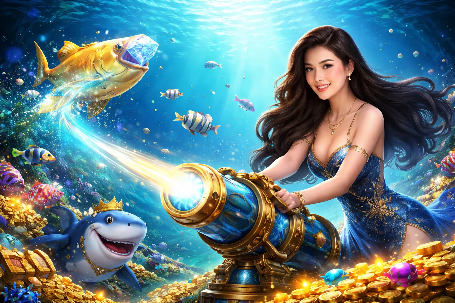 Thế giới bắn cá sống động tại 22 vip dạng nhập