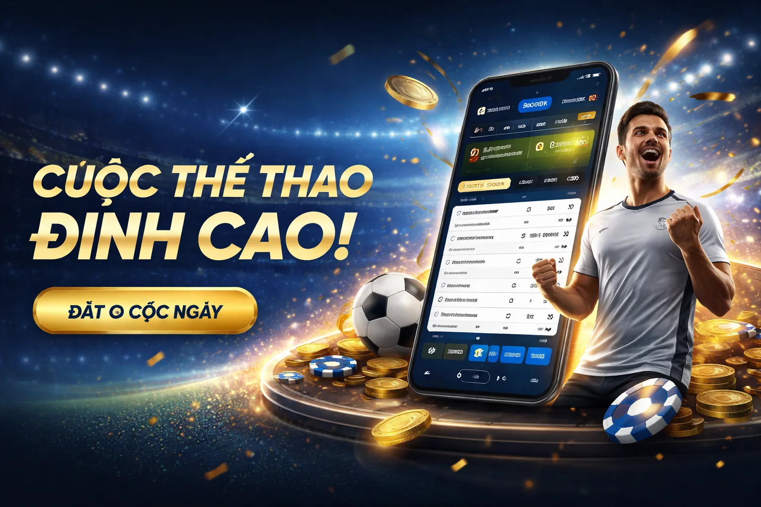 Banner kêu gọi hành động tham gia 22 vip dạng nhập